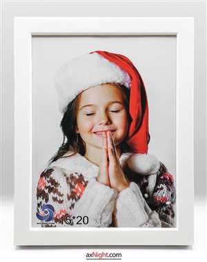 قاب 21×16 سفید ساده TFC